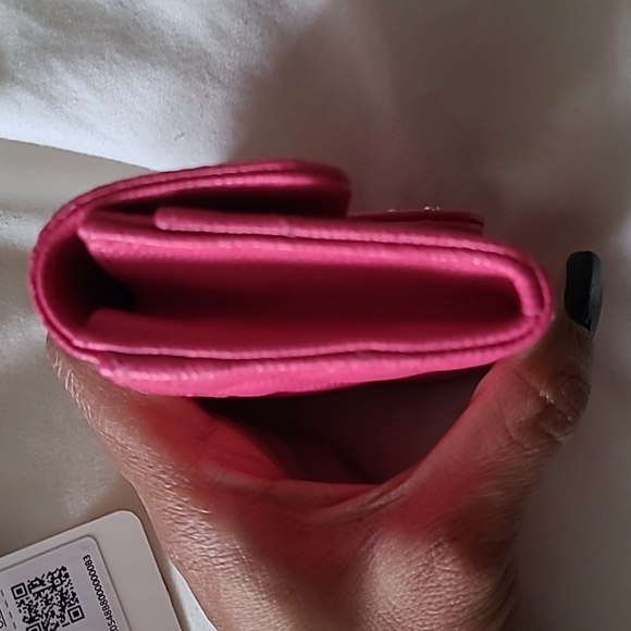 22A Chanel Classic Flap Card Holder w Gold HW - Picture 10 of 10